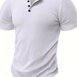 Elegantes Herren-T-Shirt mit Muster