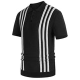 Jonas Gestreiftes Herren-Poloshirt