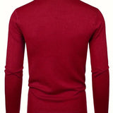 Eleganter Herren-Rollkragenpullover