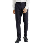Herren-Anzughose Slim Fit – Marineblau