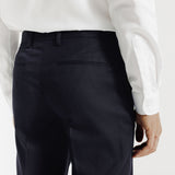 Herren-Anzughose Slim Fit – Marineblau