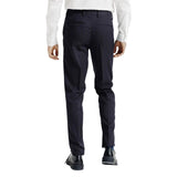 Herren-Anzughose Slim Fit – Marineblau