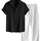 Herren-Set mit Kurzarmhemd