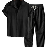 Herren-Set mit Kurzarmhemd