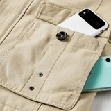 Elegante gesteppte Herren-Winterjacke