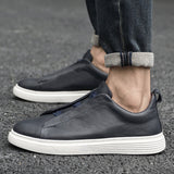 Stilvolle Herrenschuhe aus Leder