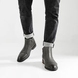 Herren-Chelsea-Boots aus Leder