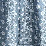 Thomas Gestreiftes Retro-Kurzarmhemd für Herren – Blau
