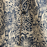 Beiges Vintage-Paisley-Herrenhemd