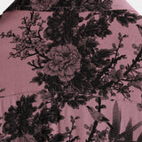 Rosa Herrenhemd mit Hawaii-Blumen
