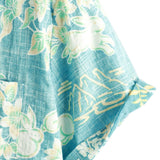 Blaues Vintage-Hawaiihemd für Herren