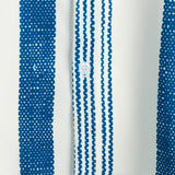 Vintage-Herrenhemd mit blauen Längsstreifen