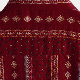 Elias Kurzarm-Herrenhemd im Retro-Look mit Streifen – Rot