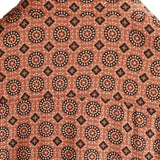 Noah Retro-Kurzarmhemd für Herren – Braun