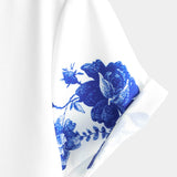 Herrenhemd mit Hawaii-Blumen in vier Farben