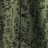 Grünes Vintage-Herrenhemd mit Blumenmuster