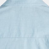 Blaues Freizeit-Sommerhemd für Herren