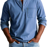 Herren-Poloshirt im Vintage-Stil