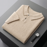 Noah Herren-Poloshirt aus Strick