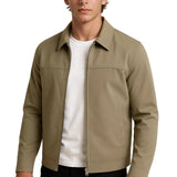 Lässige Herrenjacke – Khaki
