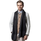 Dominik Herrenschal aus Cashmere-Merino – Schwarz