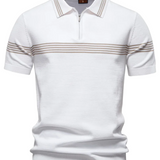 Gestreiftes Herren-Poloshirt