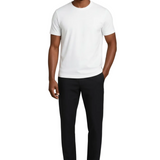 Weißes Herren-T-Shirt Slim Fit