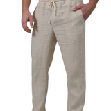 Elegante Herren-Sommerhose mit Leinen
