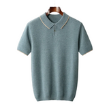 Noah Herren-Poloshirt aus Strick