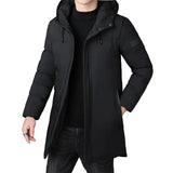 Eleganter langer Herrenmantel
