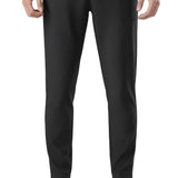 Herrenhose mit Kordelzug – Schwarz