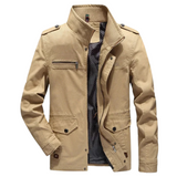 Elegante Herren-Cargojacke aus Baumwolle