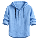 Leichter Herren-Kapuzenpullover