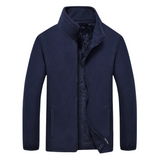 Elegante Herren-Fleecejacke mit Reißverschluss