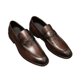 Elegante Herren-Ledermokassins