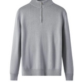 Lukas Herrenpullover mit Halbreißverschluss