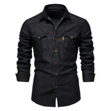 Herren-Jeanshemd