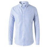 Elegantes gestreiftes Premium-Herrenhemd