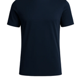 Meeresblaues Herren-T-Shirt Slim Fit