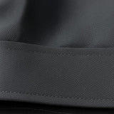 Leichte Herrenjacke aus Twill – Dunkelgrau