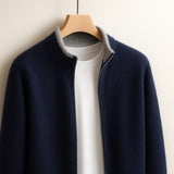 Eleganter Herren-Cardigan aus weichem Strick