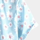 Hawaii-Herrenhemd mit Gänseblümchen