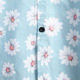 Hawaii-Herrenhemd mit Gänseblümchen