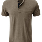 Lässiges Herren-T-Shirt aus Baumwolle