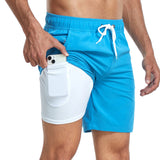 Herren-Badehose mit Taschen