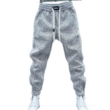 Lässige gemusterte Herrenhose