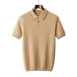 Noah Herren-Poloshirt aus Strick