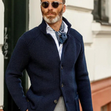 Warmer Herren-Strickcardigan