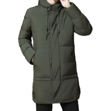 Elegante lange Herren-Winterjacke