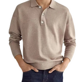 Eleganter Herren-Polopullover